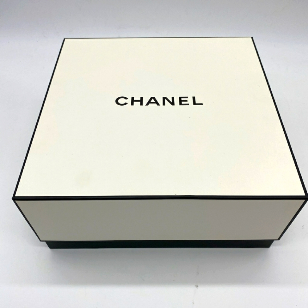 Authentic CHANEL Square Empty Gift Box Container 10.5"x10.5"x4.5”